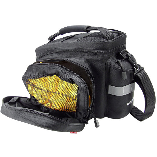 Rackpack 2 Plus, Gepäckträgertasche – nur für Racktime Gepäckträger, ausklappbare Seitentaschen