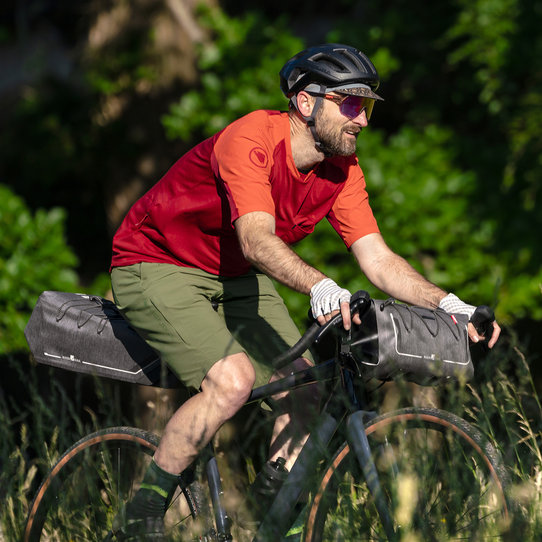 Bikepack Waterproof, Wasserdichte Lenkertasche für Bikepacking
