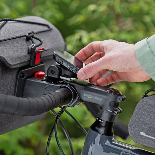 Display Mount Garmin, Zur Montage von Garmin Fahrradcomputer zusammen mit dem Lenker Adapter