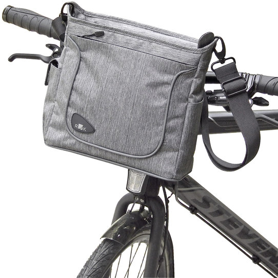 Allegra Fashion, handlebar bag with hidden adapter plate
