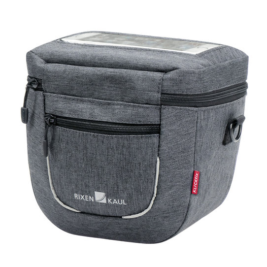 Aventour Compact City, kleine Lenkertasche mit integriertem Smartphonefach