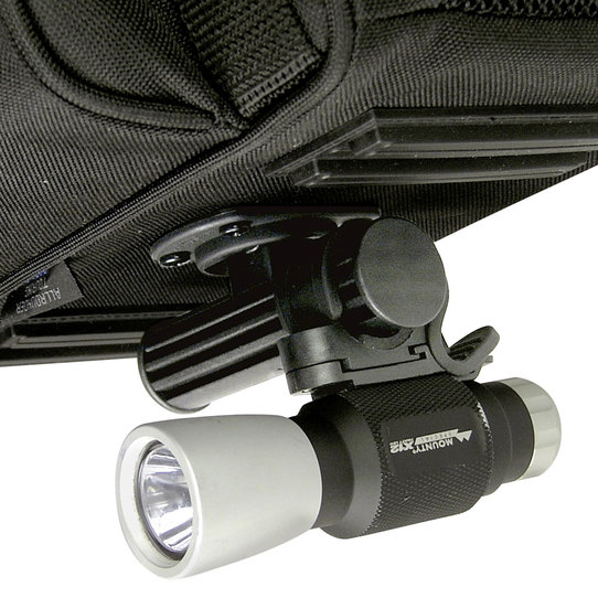 Allrounder Touring, perfectly equipped handlebar bag with lightholder at the bottom
