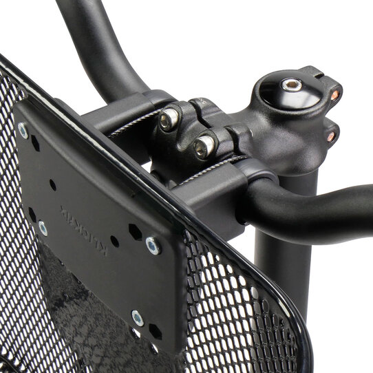 Fix Basket Holder, Permanent fixation of a basket on handlebar