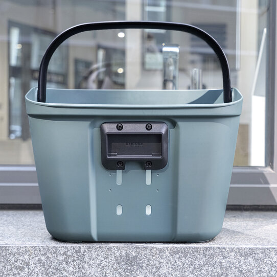 Mio Basket, Panier en plastique robuste pour Support Guidon avec plaque réglable en hauteur