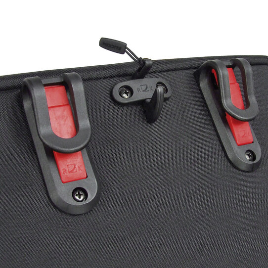 Vario Top Haken, Crochets avec loquet central pour porte-bagages Ø 8–16 mm