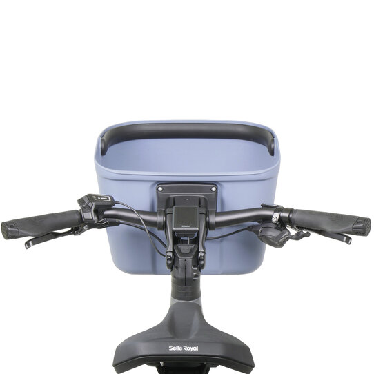 Fix Basket Holder E, Permanent fixation of a basket on e-bike