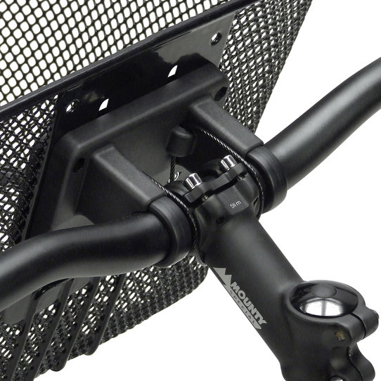 Fix Basket Holder, Permanent fixation of a basket on handlebar