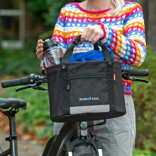 Shopper Comfort Mini, Praktische kleine Shopping- & Freizeittasche passend für Lenker-Adapter-System