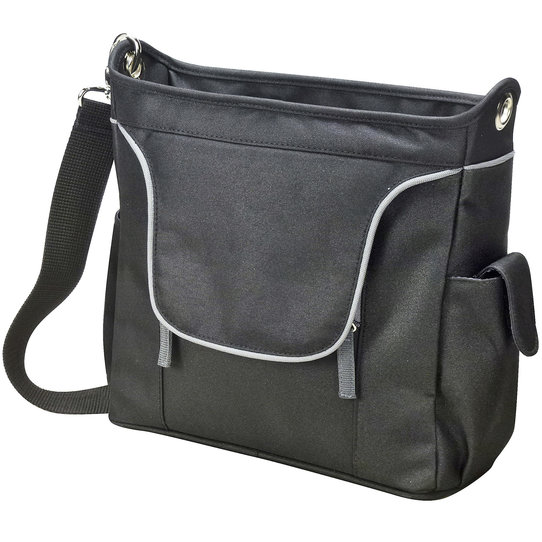 Allegra Fashion, handlebar bag with hidden adapter plate