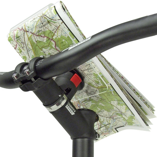 MiniMap 1, small map holder made of transparent plexiglass