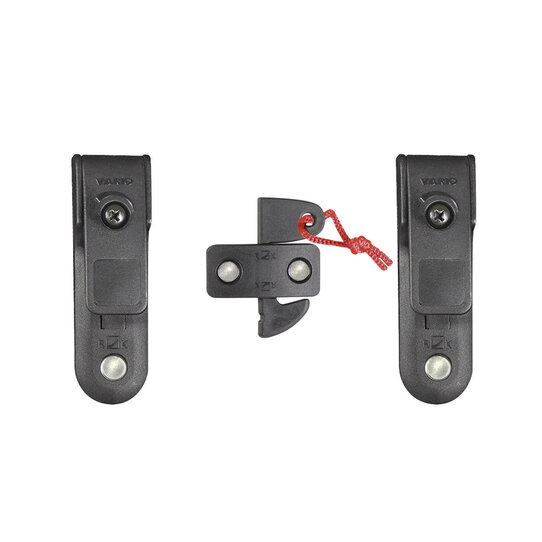 Vario Haken, Haken mit Mittelriegel für Gepäckträger Ø 6–16 mm