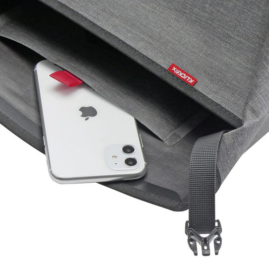 Lightpack Max Waterproof, Großvolumige Lenkertasche mit wasserdichtem Smartphonefach
