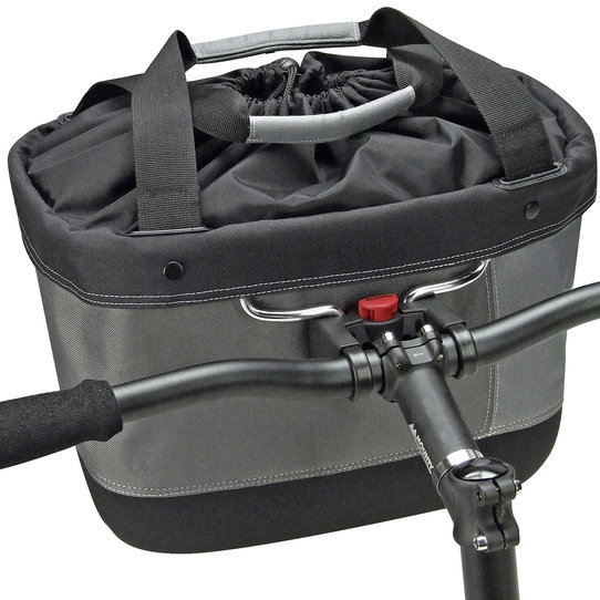 Shopper Alingo, leichte Shoppingtasche mit Kordelverschluss für Lenker Adapter