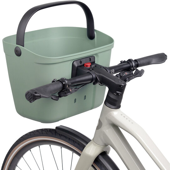 Mio Basket, Tough plastic basket for the Handlebar Adapter height-adjustable adapter plate