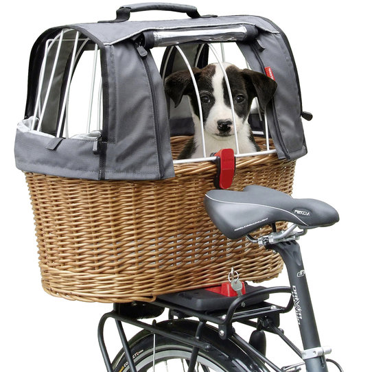 Doggy Basket Plus, Hundekorb mit Wetterschutz – für GTA Adapter