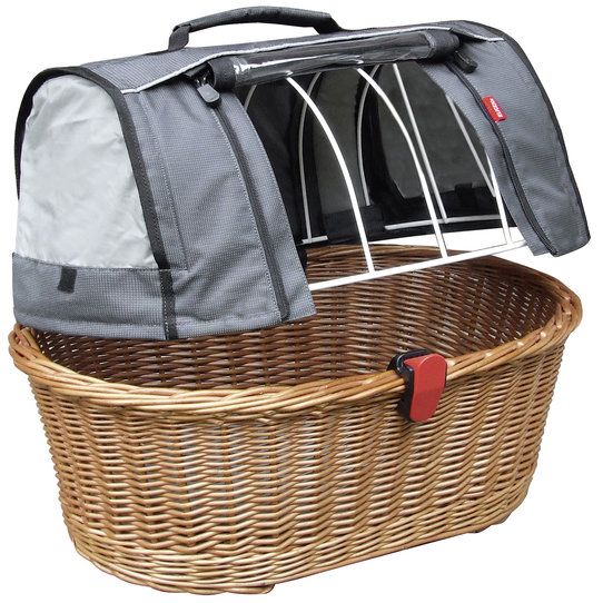 Doggy Basket Plus, Hundekorb mit Wetterschutz – für GTA Adapter