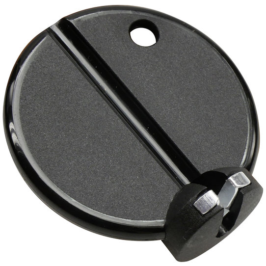 SPOKEY 3,40 mm / Ø 2,1 mm, spoke nipple wrench black, with a precise insert for bigger nipples, packed