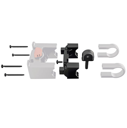 Display Mount Kiox/SmartphoneGrip, Montage des Bosch Kiox Displays oder SmartphoneGrip kombiniert mit Lenker Adapter