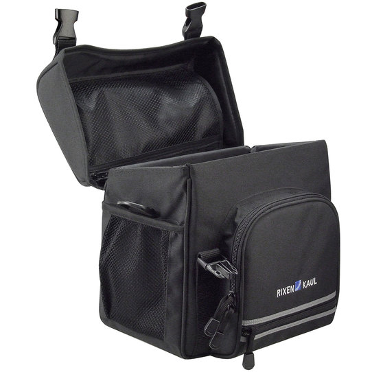 Allrounder Touring, perfectly equipped handlebar bag with lightholder at the bottom