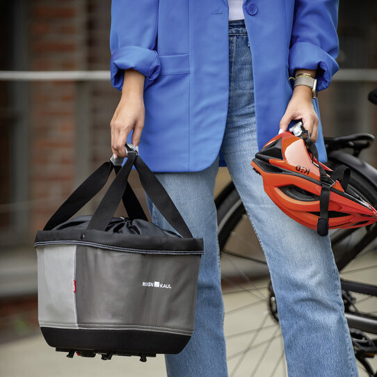 Shopper Alingo GT, leichte Shoppingtasche, faltbar – nur für Racktime Gepäckträger