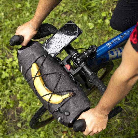 PhonePad, Support universel pivotant pour smartphone – fixation avec velcro