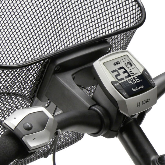 Fix Basket Holder E, Permanent fixation of a basket on e-bike