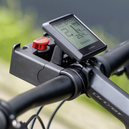 Display Mount Intuvia, Installation of Bosch Intuvia Display in combination with Handlebar Adapter