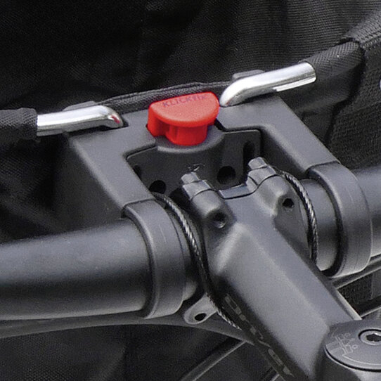 Shopper, Praktische, große Shopping- und Freizeittasche – passend für Lenker-Adapter-System