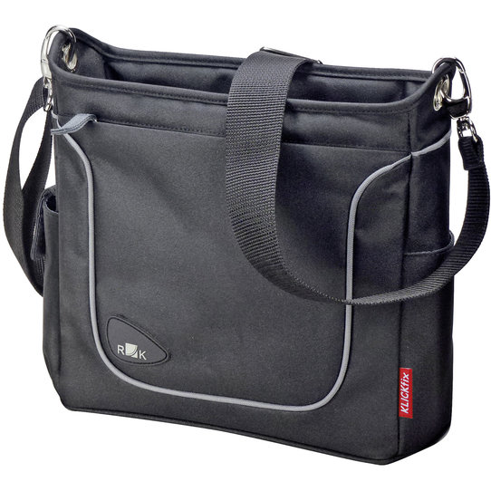 Allegra Fashion, handlebar bag with hidden adapter plate