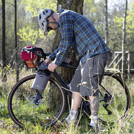 Bikepack Fork Waterproof, Sacoche de fourche étanche avec fermeture par enroulement