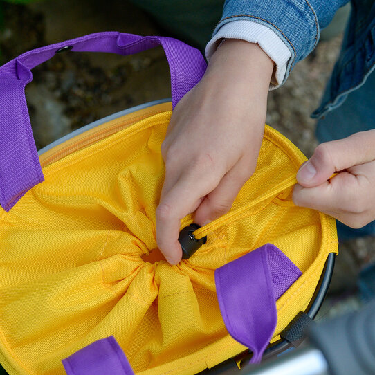 Lori Shopper, Fahrradkorb für Kinder – mit leichtem Aluminiumbügel
